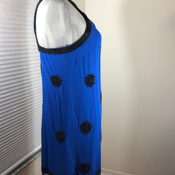 Vintage French Connection Beaded Mini Dress - Picture 5 of 7